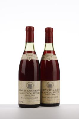 GEVREY CHAMBERTIN LAVAUX ST JACQUES 1970 - Drouhin Laroze - 2 Bottles