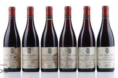 MUSIGNY CUVEE VIEILLES VIGNES 1997 - Comte de Vogue - 6 Bottles