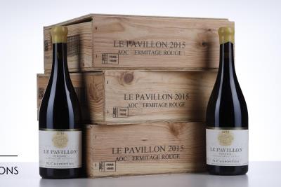 ERMITAGE ROUGE LE PAVILLON 2015 - Chapoutier - 8 Bottles - Owc 3