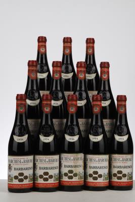 BARBARESCO 1954 - Marchesi di Barolo - 12 Bottles