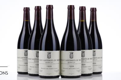VOLNAY SANTENOTS DU MILIEU 1999 - Comtes Lafon - 6 Bottles