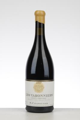 CROZES ERMITAGE LES VARONNIERS 2007 - Chapoutier  - 1 Bottle