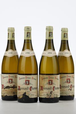 MEURSAULT CHARMES 1998 - Prieur Brunet - 4 Bottles