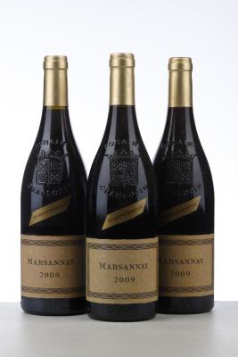 MARSANNAY EN MONTCHENEVENOY 2009 - Philippe Charlopin Parizot - 3 Bottles