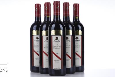THE IRONESTONE PRESSINGS GRENACHE SHIRAZ 1996 - d'Arenberg - 5 Bottles