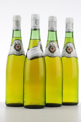 EITELSBACHER RIESLING KARTHAUSERHOFBERG 1976 - Weingut Karthauserhof - 4 Bottles