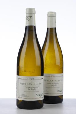 POUILLY FUISSE TERROIR DE VERGISSON LA ROCHE 2005 - Verget - 2 Bottles
