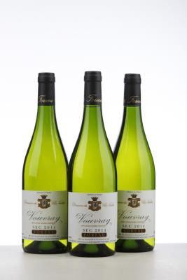 VOUVRAY SEC DOMAINE DU CLOS NAUDIN 2014 - Philippe Foreau - 3 Bottles