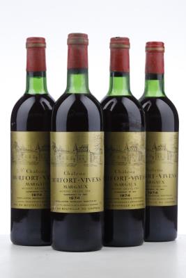 DURFORT VIVENS 1974 - Mc - 4 Bottles