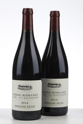 VOSNE ROMANEE AUX MALCONSORTS 2014 - Dujac - 2 Bottles
