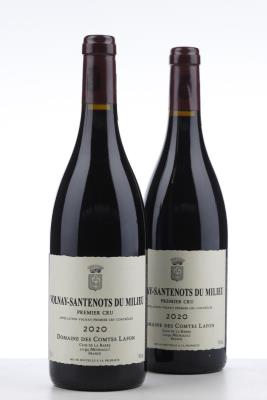 VOLNAY SANTENOTS DU MILIEU 2020 - Comtes Lafon - 2 Bottles