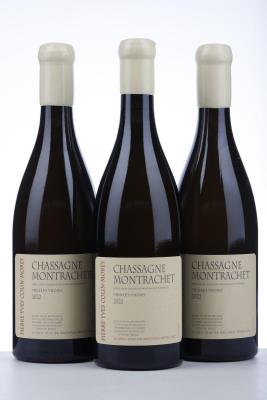 CHASSAGNE MONTRACHET VIEILLES VIGNES 2022 - Pierre Yves Colin Morey - 3 Bottles