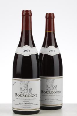 BOURGOGNE ROUGE 2003 - Dugat Py - 2 Bottles