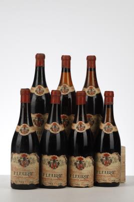 FLEURIE 1964 - Domaine du Haut Poncie - 7 Bottles