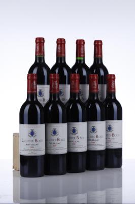 LACOSTE BORIE 1990 - 9 Bottles