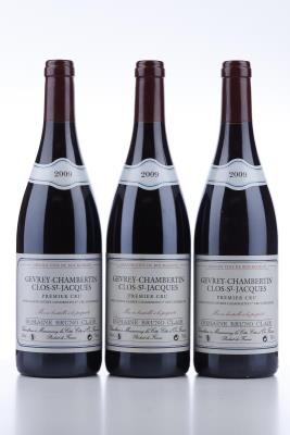 GEVREY CHAMBERTIN CLOS ST JACQUES 2009 - Bruno Clair - 3 Bottles