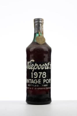 NIEPOORT VINTAGE PORT 1978 - Niepoort - Bottled in 1980 - 1 Bottle