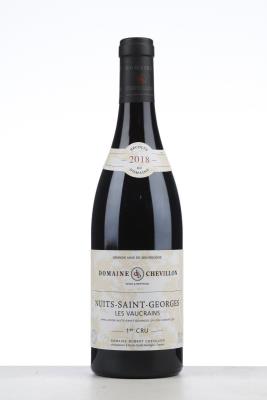 NUITS ST GEORGES LES VAUCRAINS 2018 - Robert Chevillon - 1 Bottle