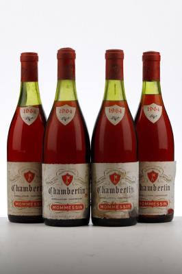 CHAMBERTIN 1964 - Mommessin - 4 Bottles