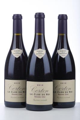 CORTON LE CLOS DU ROI 2010 - Domaine de la Vougeraie - 3 Bottles