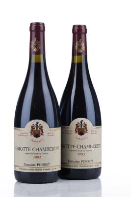GRIOTTE CHAMBERTIN 1993 - Ponsot - 2 Bottles