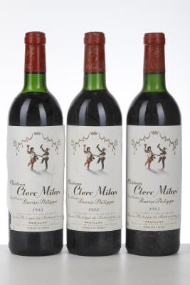 CLERC MILON 1985 - Mc - 3 Bottles