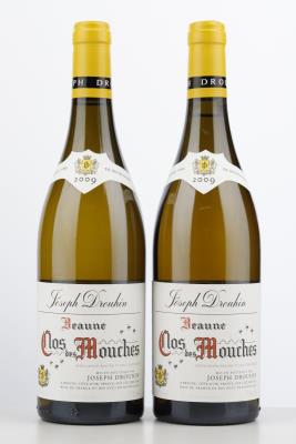 BEAUNE CLOS DES MOUCHES BLANC 2009 - Joseph Drouhin - 2 Bottles