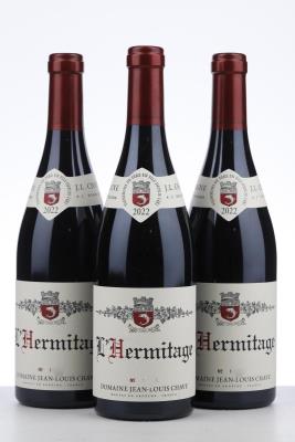 HERMITAGE ROUGE 2022 - Jean Louis Chave - 3 Bottles