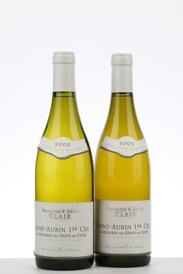 SAINT AUBIN LES MURGERS DES DENTS DE CHIEN 2005 - Francoise et Denis Clair - 2 Bottles