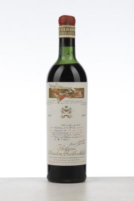 MOUTON ROTHSCHILD 1960 - Mc - 1 Bottle