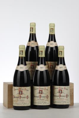 POMMARD LES PLATIERES 2003 - G. Prieur - 5 Bottles