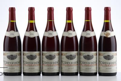 MOREY ST DENIS LES BLANCHARDS 1998 - Jacky Truchot - 6 Bottles