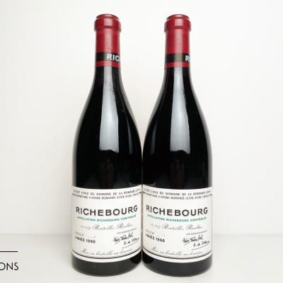 RICHEBOURG 1998 - Domaine de la Romanee Conti - 2 Bottles