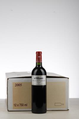 MOULIN HAUT LAROQUE 2005 - Mc - 12 Bottles - Oc 12