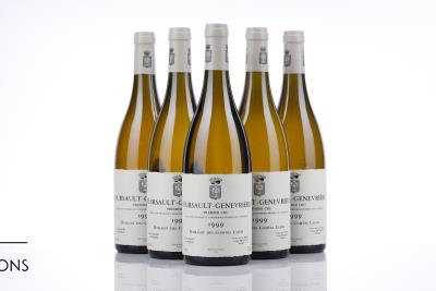 MEURSAULT GENEVRIERES 1999 - Comtes Lafon - 5 Bottles