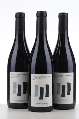 NUITS ST GEORGES LES FLEURIERES 2022 - Vincent Paindavoine - 3 Bottles