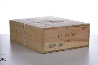 LA TACHE    Domaine de la Romanee Conti 2003 - 3 Bottles in Owc 3