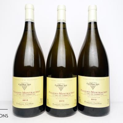 PULIGNY MONTRACHET LES COMBETTES 2013 - François Carillon - 3 Magnums