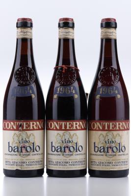 BAROLO 1964 - Giacomo Conterno  - 3 Bottles