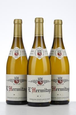 HERMITAGE BLANC 2021 - Jean Louis Chave - 3 Bottles