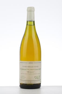 CHASSAGNE MONTRACHET BLANC MORGEOT CUVEE VIEILLES VIGNES 1993 - Verget - 1 Bottle
