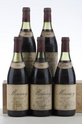 MERCUREY 1976 - Arthur Barolet - 5 Bottles