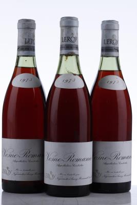 VOSNE ROMANEE 1973 - Leroy Negociant - 3 Bottles
