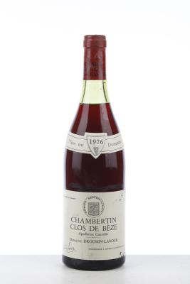 CHAMBERTIN CLOS DE BEZE 1976 - Drouhin Laroze - 1 Bottle