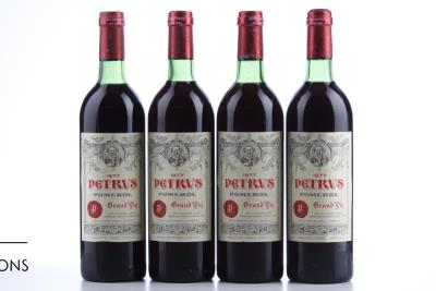 PETRUS 1977 - 4 Bottles