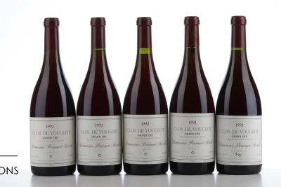 CLOS VOUGEOT 1992 - Prieure Roch - 5 Bottles
