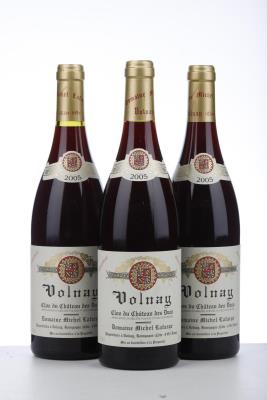 VOLNAY CLOS DU CHATEAU DES DUCS 2005 - Michel Lafarge - 3 Bottles