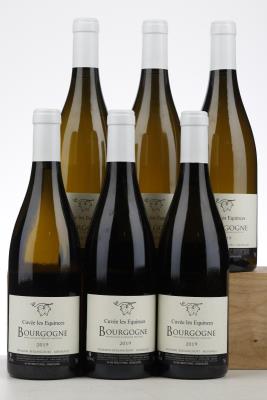 BOURGOGNE BLANC CUVEE DES EQUINCES 2019 - Domaine Berlancourt - 6 Bottles