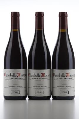CHAMBOLLE MUSIGNY LES CRAS 2009 - Georges Roumier - 3 Bottles