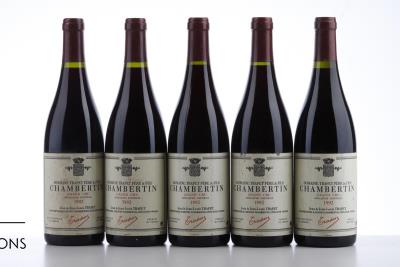 CHAMBERTIN 1992 - Trapet - 5 Bottles